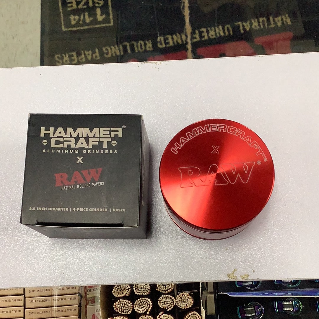 Hammer Craft 2.5 Raw Aluminum Grinder