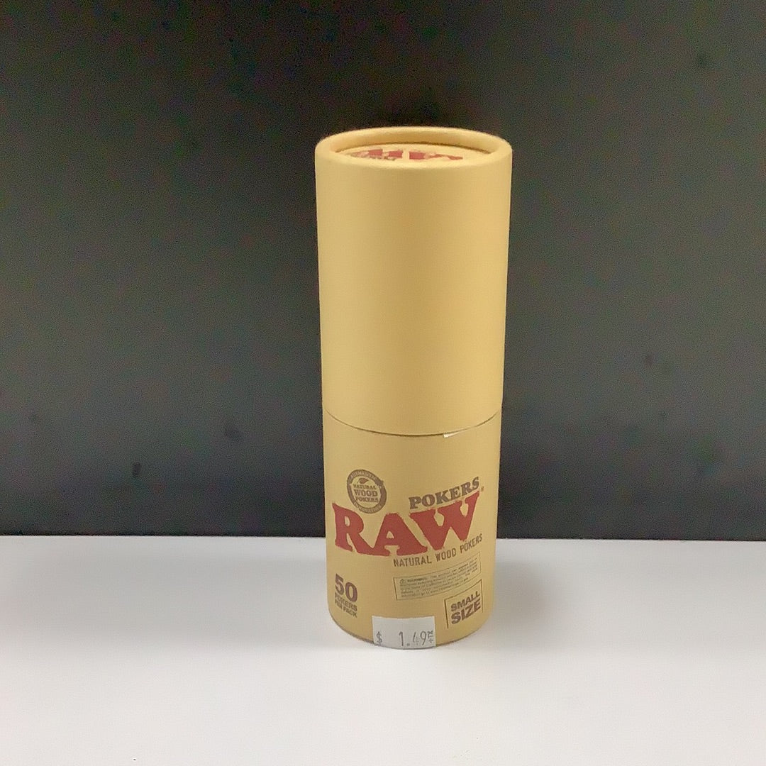 Small Raw Wooden Pokers