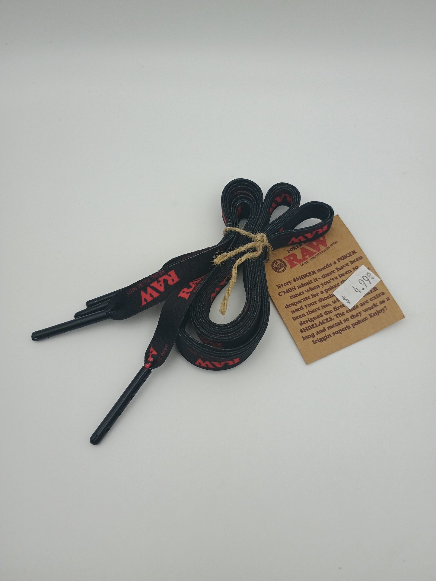 Raw Shoelaces
