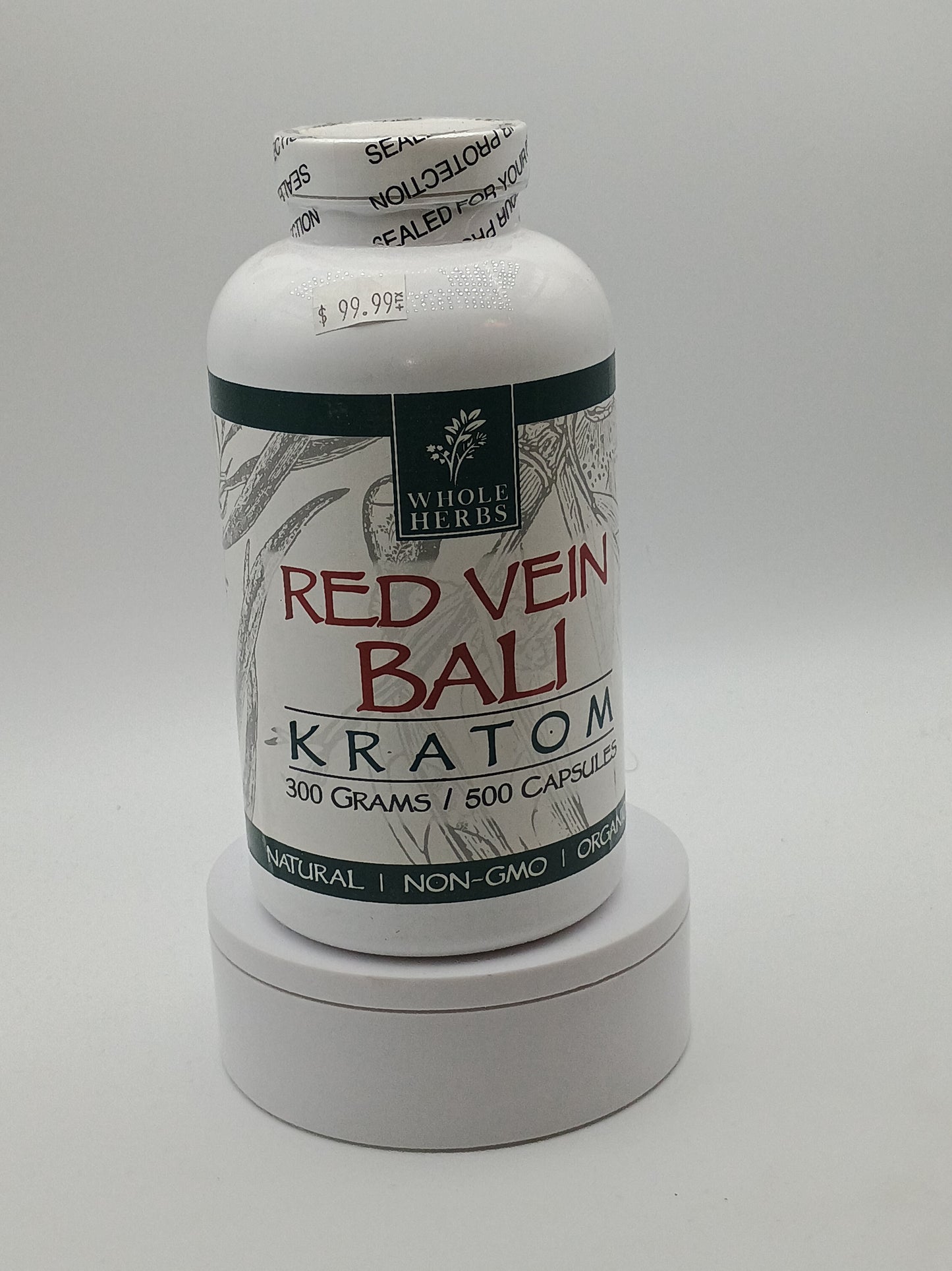 Whole Herbs Kratom Capsules 500 ct
