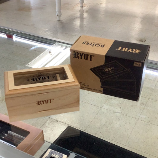 Ryot glass top box mini