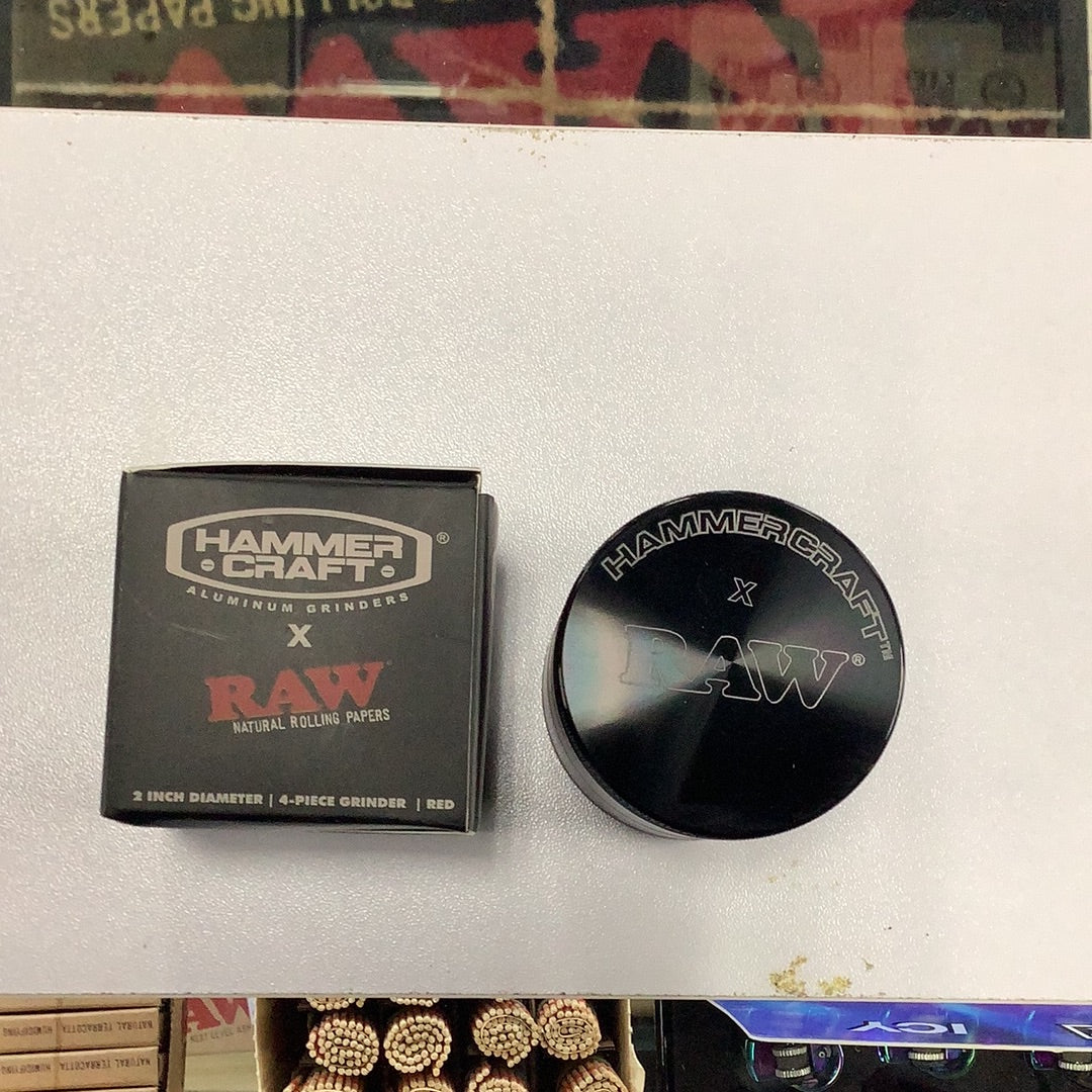 Hammer Craft 2in Raw Aluminum Grinder
