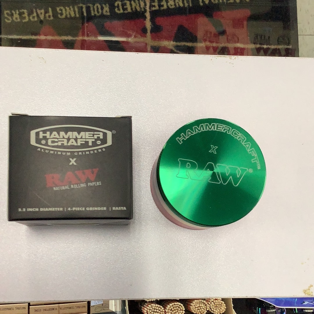 Hammer Craft 2.2in Raw Aluminum Grinder