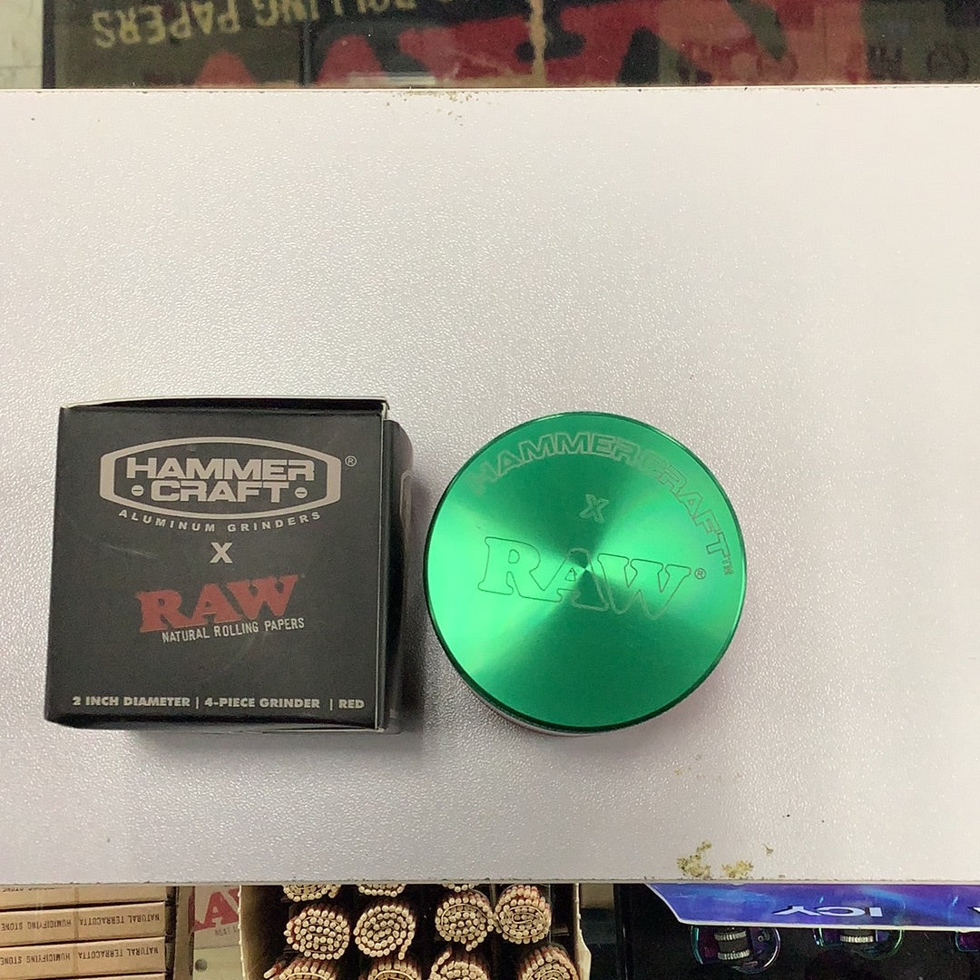 Hammer Craft 2in Raw Aluminum Grinder