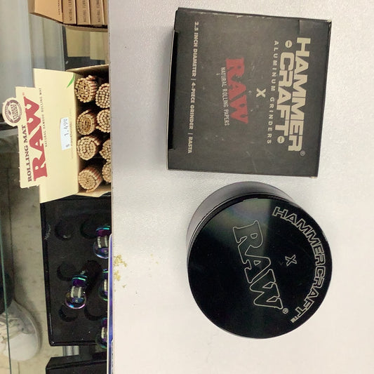 Hammer Craft 2.5 Raw Aluminum Grinder