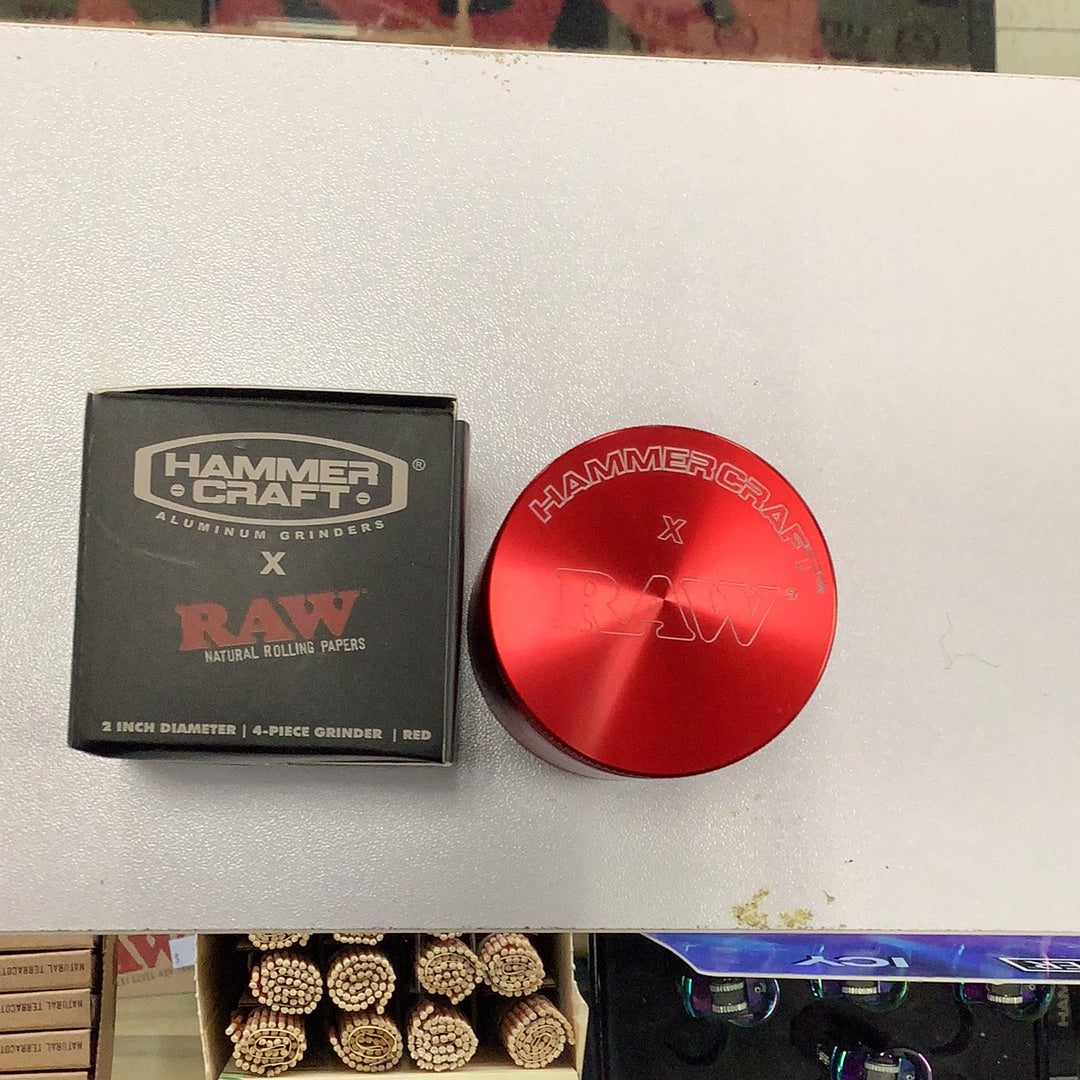 Hammer Craft 2in Raw Aluminum Grinder