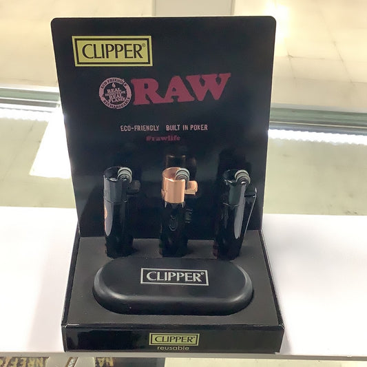 Clipper Raw Eco Friendly Built In Poker & Case