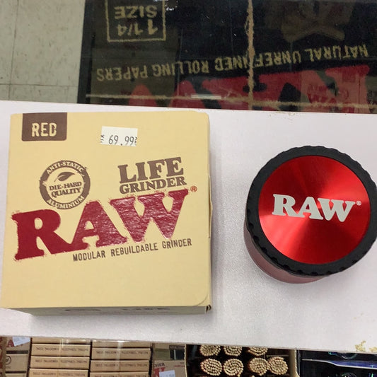 Raw Life Grinder Red