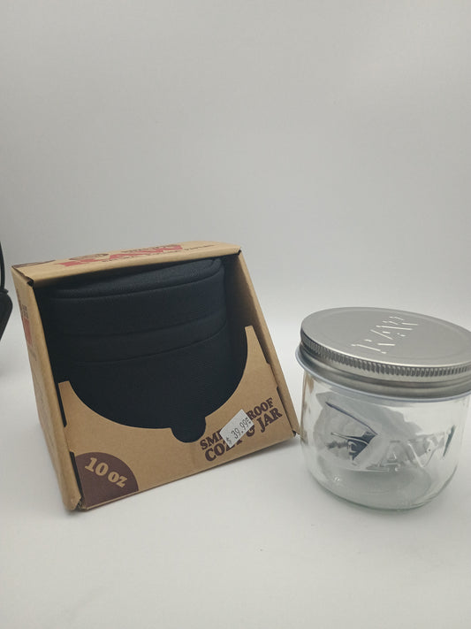 Raw Smell Proof Cozy & Jar 10oz