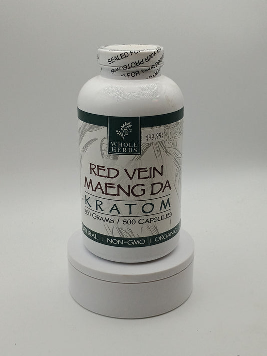 Whole Herbs Kratom Capsules 500 ct