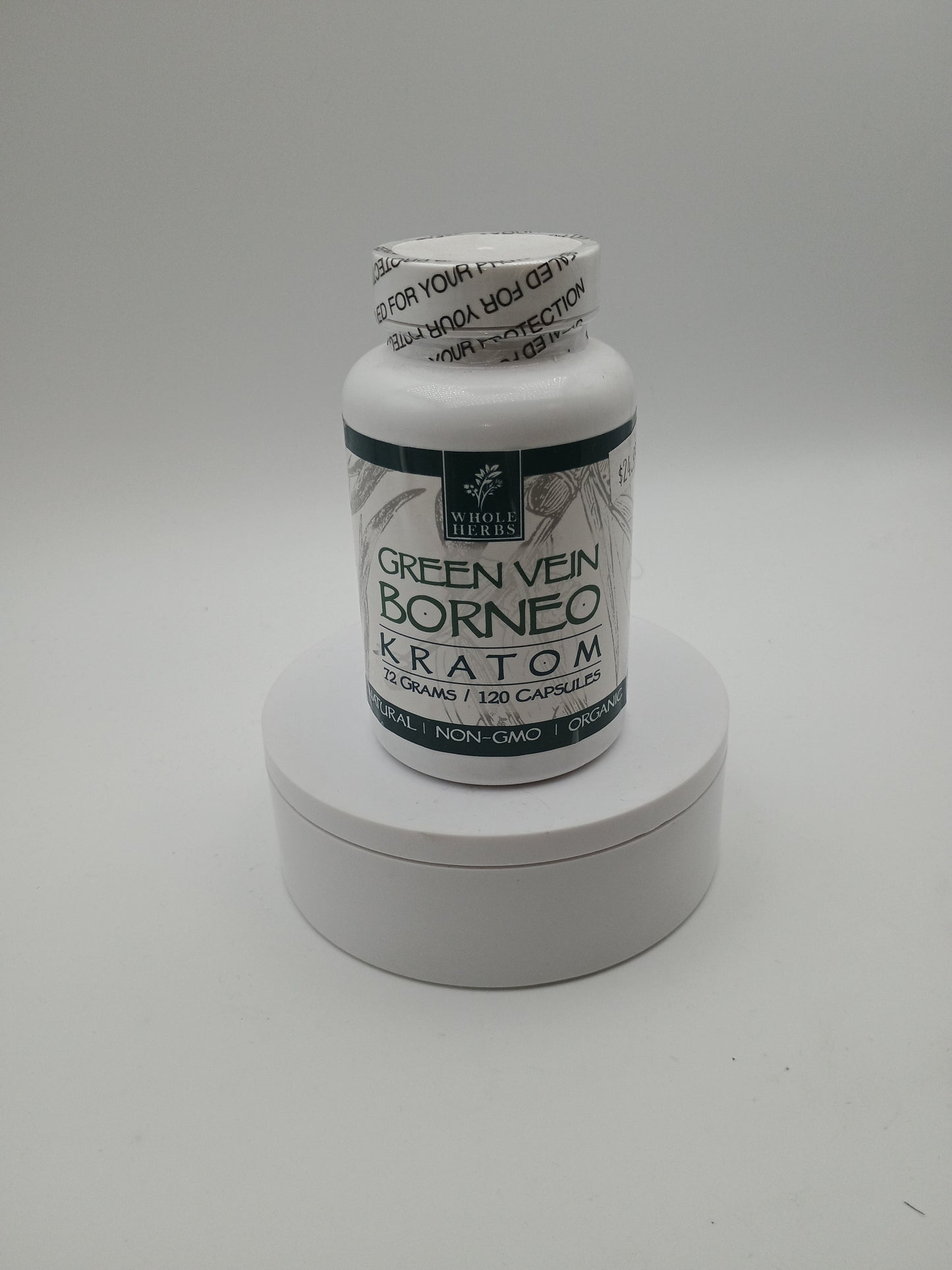 Whole Herbs Kratom Capsules 120 ct