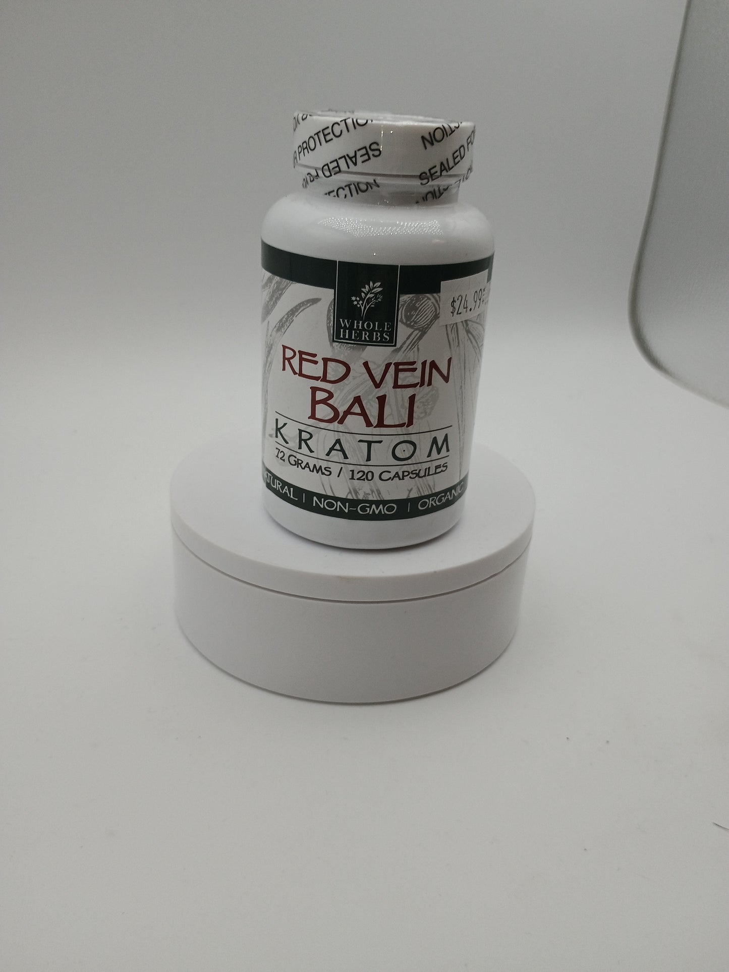 Whole Herbs Kratom Capsules 120 ct