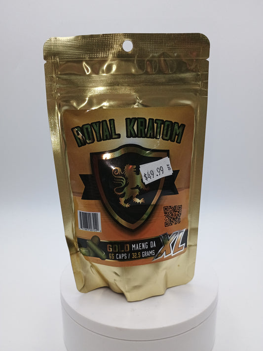 Royal Kratom Gold Maeng Da 65 Capsules