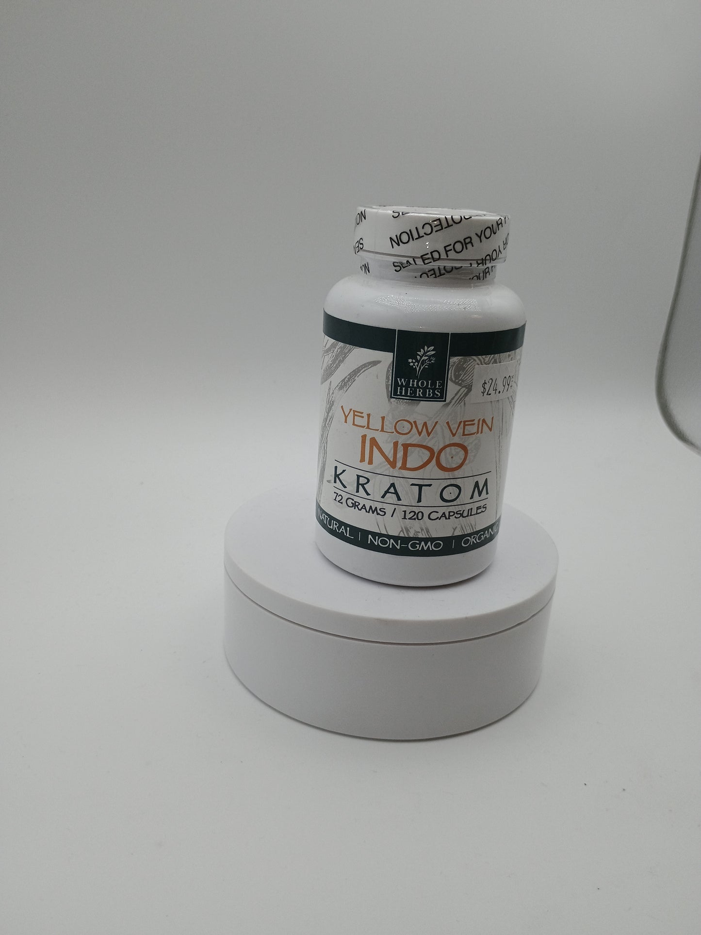 Whole Herbs Kratom Capsules 120 ct