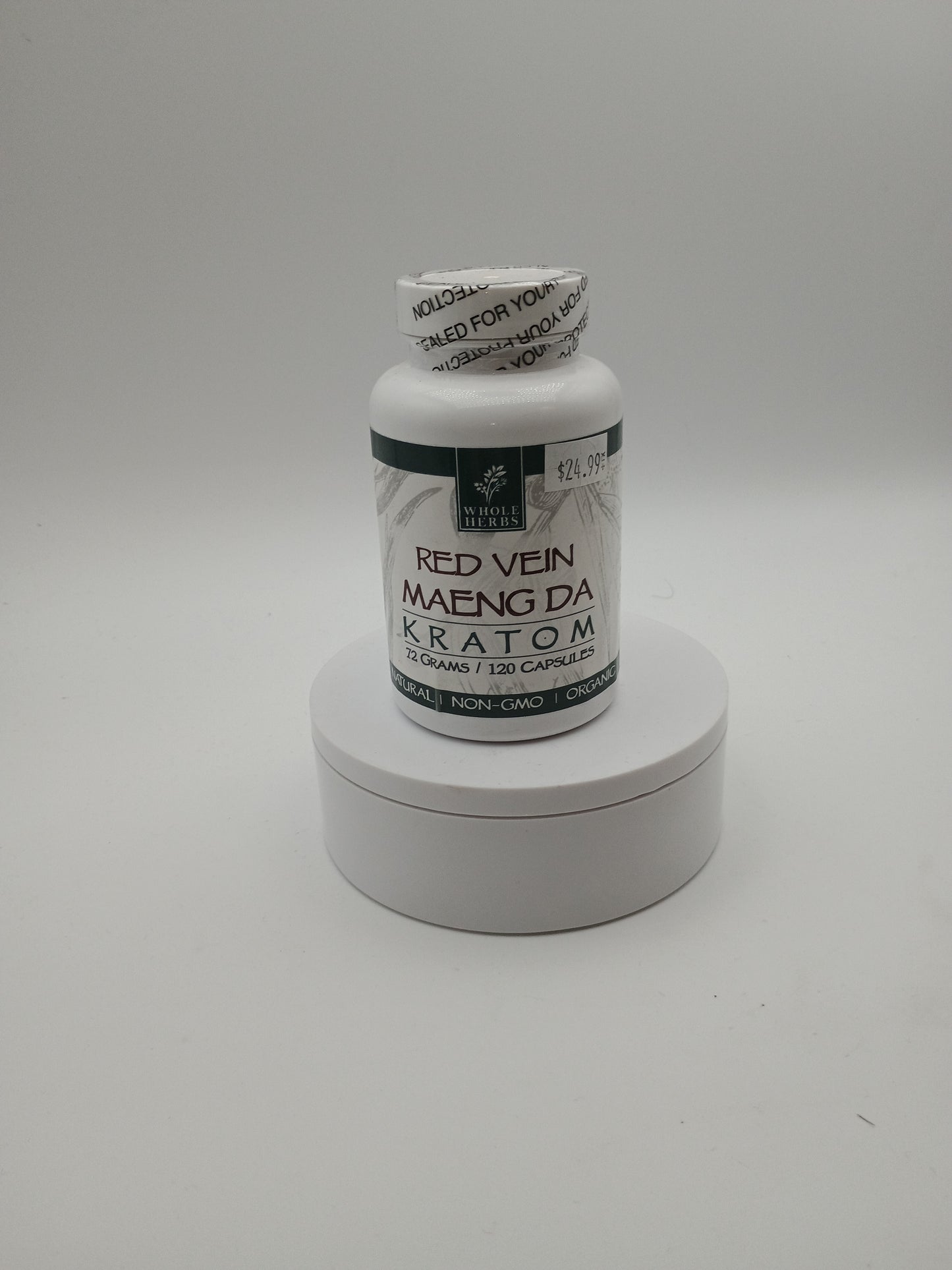 Whole Herbs Kratom Capsules 120 ct