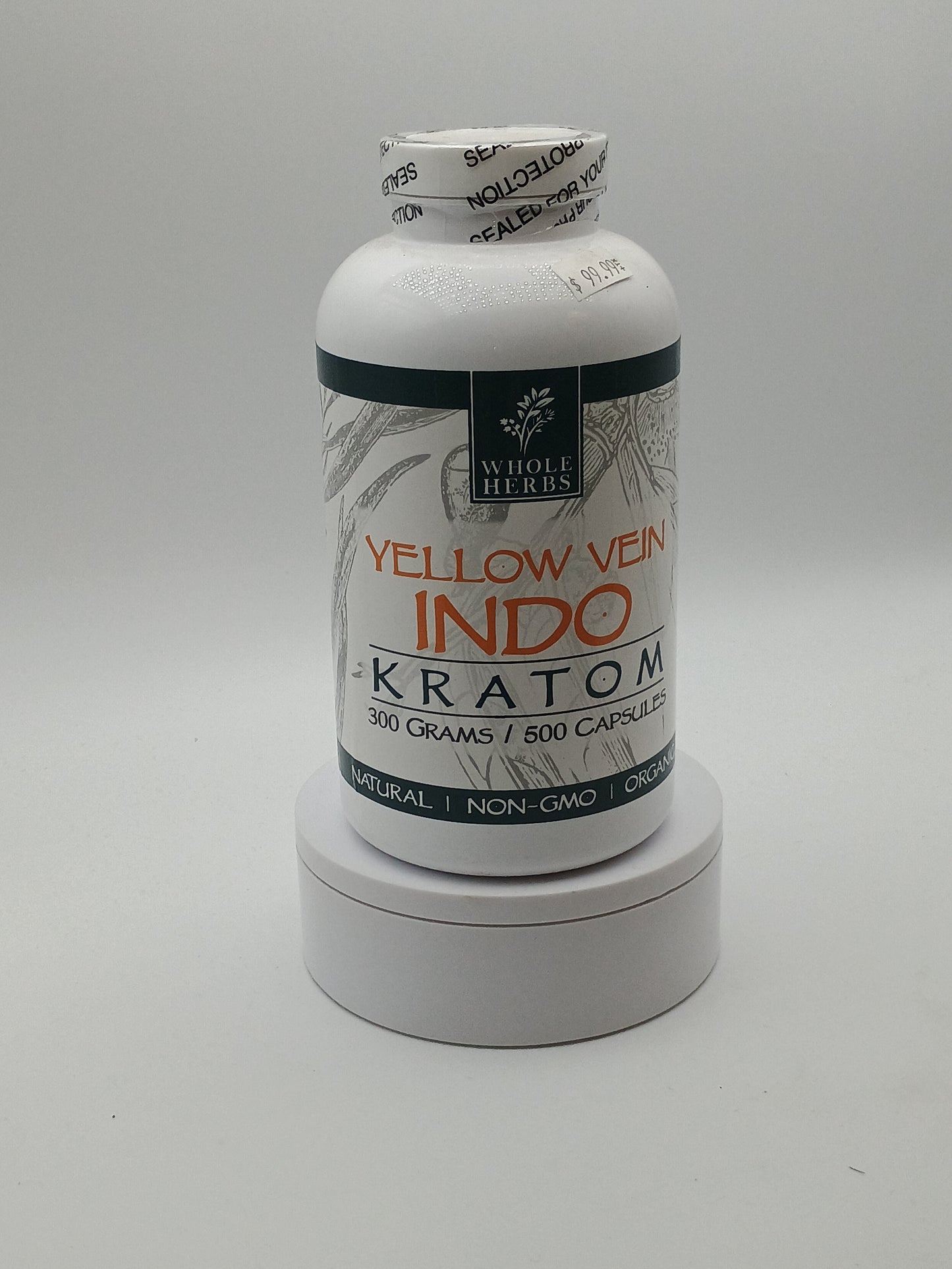 Whole Herbs Kratom Capsules 500 ct