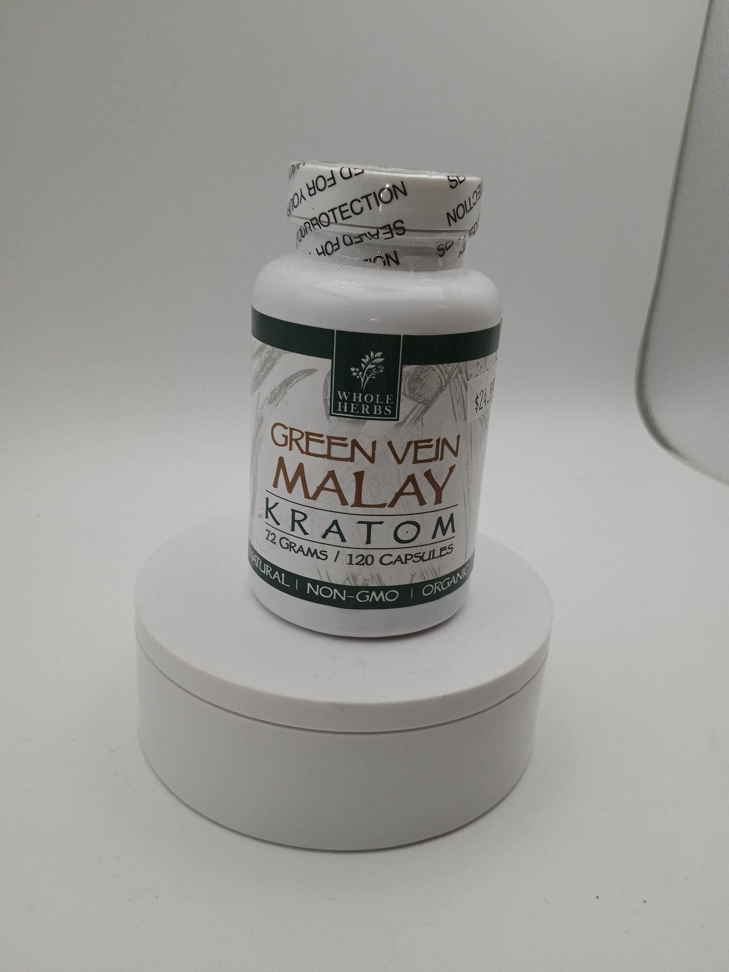 Whole Herbs Kratom Capsules 120 ct